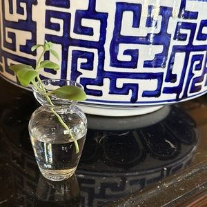 Tiny Vintage Glass Vase